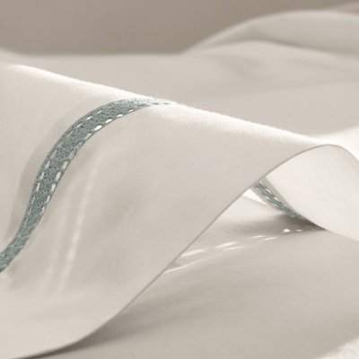 Signature Hemmed Pillow Cases (Set of 2) - White/Shore