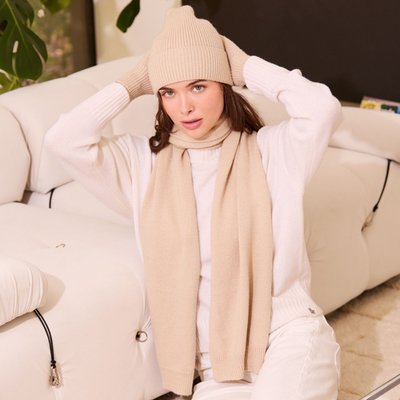 Cashmere Scarf - Oat