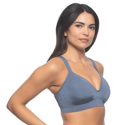 Wirefree Adaptive Cup Bra - Indigo