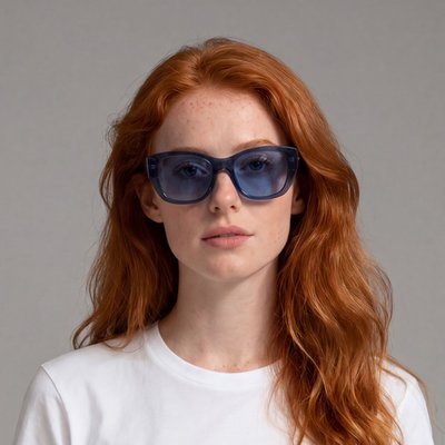 Cherry Sunglasses - Teal