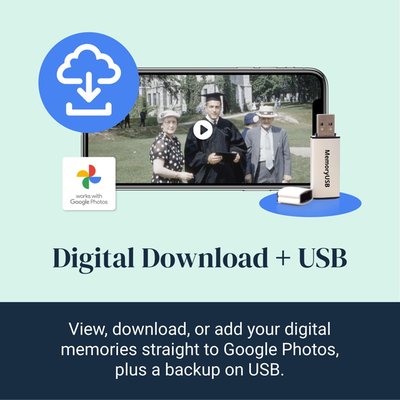 5-Item Time Capsule to Digital Download + USB