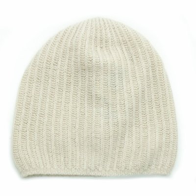 Slouchy Cashmere Hat - Yogi Ivory