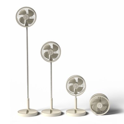 Telescopic Fan - White