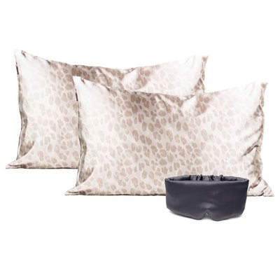 3-Piece Satin Bundle – Leopard