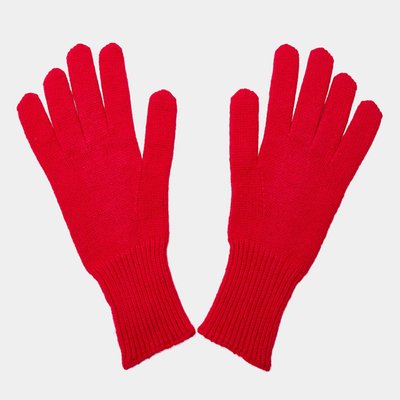 Cashmere Gloves - Cranberry