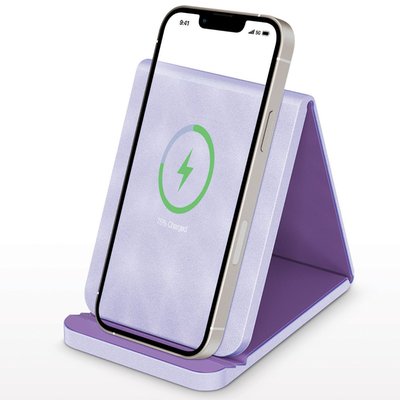 Folding Wireless Charging Stand - Lavender