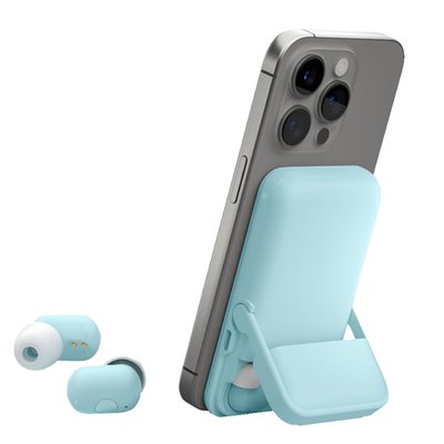 4-in-1 Power Bank Buds - Teal