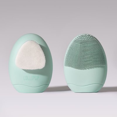 Dual Sided Facial Cleansing Brush (Set of 2) - Minty