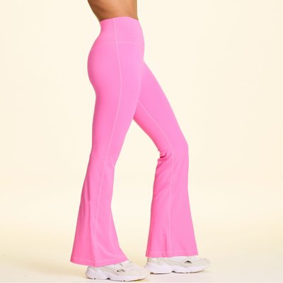 Ava Flare Legging - Pink