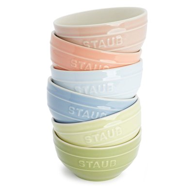 Macaron Pastel Bowls - Set of 6