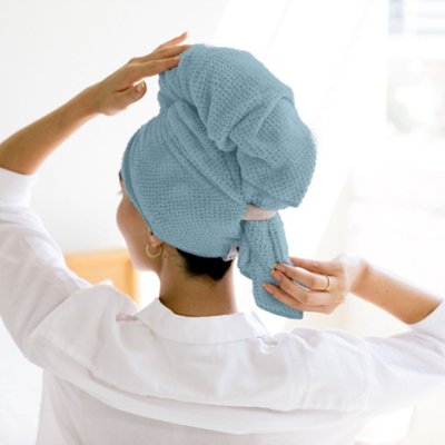 Hero Hair Towel & Frizz Out Hair Brush Duo - Pebble