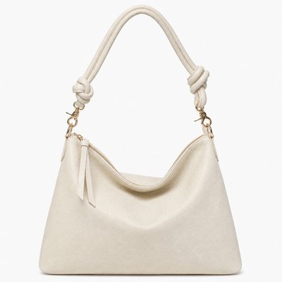 Leather Bag - Cream