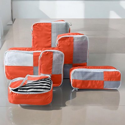 Packing Cubes (Set of 6) - Orange