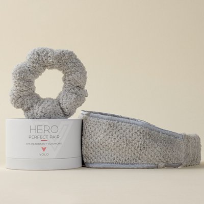 Scrunchie & Headband - Luna Gray