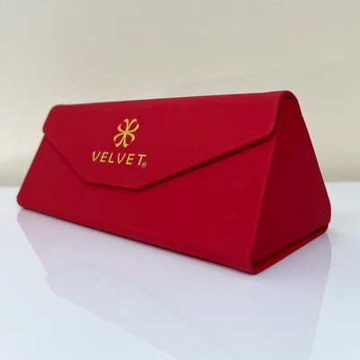 Embossed Folding Case - Red