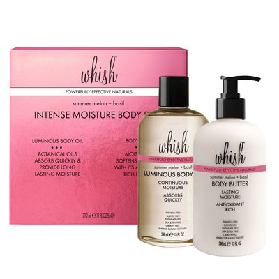 Body Butter & Body Oil Luxe Duo - Summer Melon + Basil