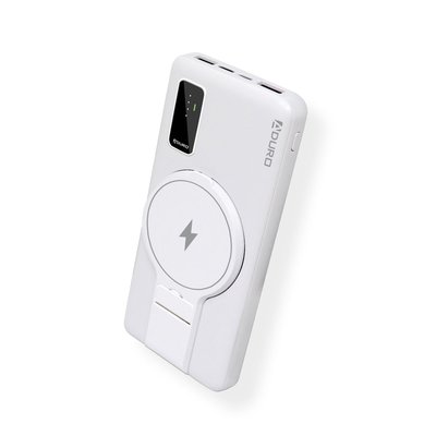 Wireless Charging Battery & Stand - White