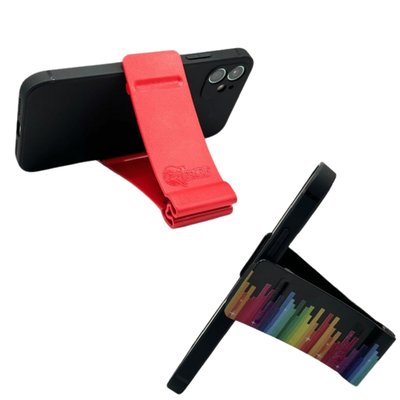 Smartphone Stands - Paint Strokes & Red