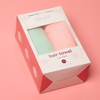 Microfiber Hair Towel (Set of 2)