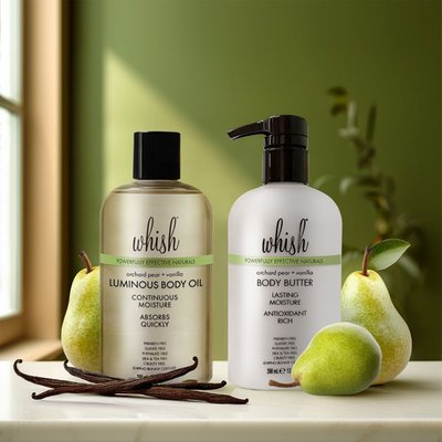 Body Oil + Body Butter Duo - Orchard Pear + Vanilla