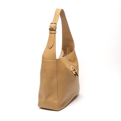Madison Leather Handbag - Capuccino