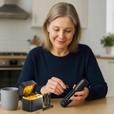 Eight-Slot Powerhouse (AA & AAA Batteries)