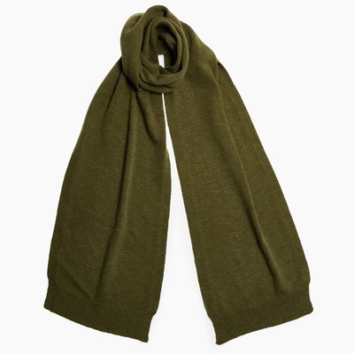 Cashmere Scarf - Moss Green