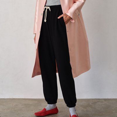 The Eco-Fleece Sweatpants - Jet Black