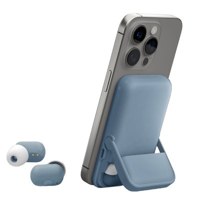 4-in-1 Power Bank Buds - Blue