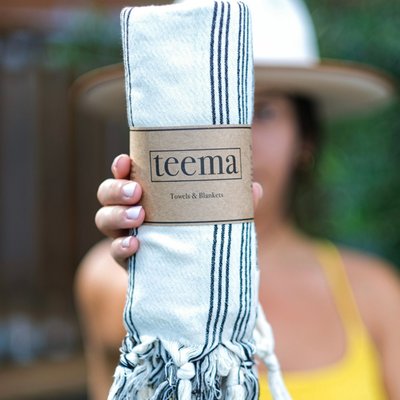 The Del Mar Towel - White