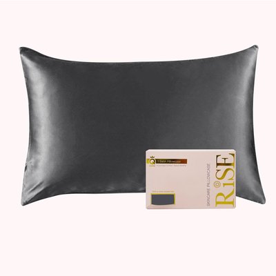 Satin Pillowcase (1 Pack) - Charcoal Grey