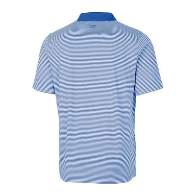 Forge Tonal Stripe Stretch Polo