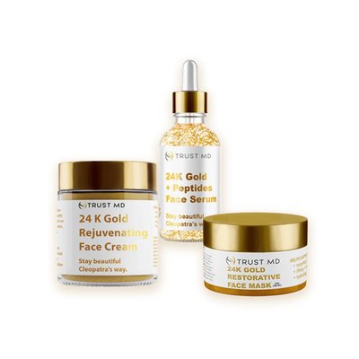 24K Gold Skincare Trio