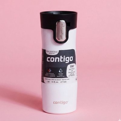West Loop Vacuum-Insulated Stainless Steel Travel Mug - Salt