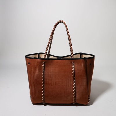 Tote with Pouch - Toffee
