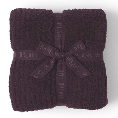 Ribbed Throw - Umber