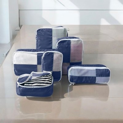 Packing Cubes (Set of 6) - Blue