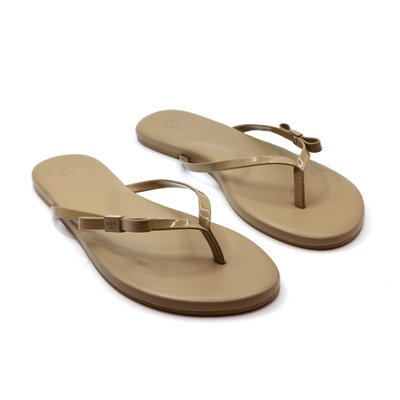 Mini Bow Sandal - Nude