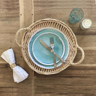 Melamine Plate Set - Green