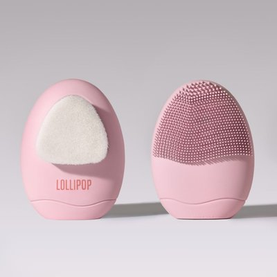 Dual Sided Facial Cleansing Brush (Set of 2) - Bubblegum