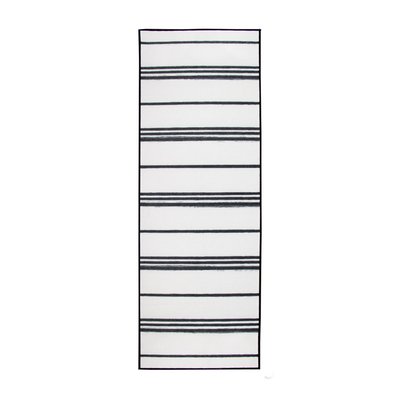 Stripe Rug - Black/White