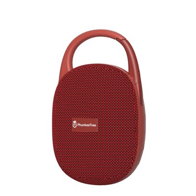 Waterproof Clip-On Speaker - Red