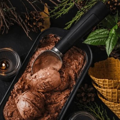 Heated Ice Cream Scoop - Black