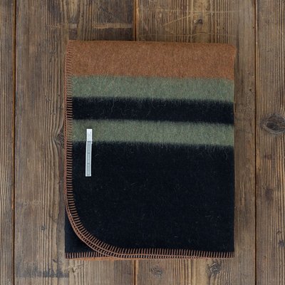 Field Blanket - Cognac/Black/Hunter