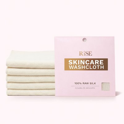 Exfoliating Silk Washcloth (5 Pack)
