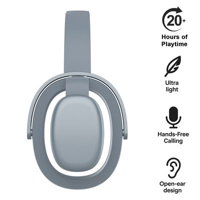 Wireless Headphones - 7 Color Options - Blue