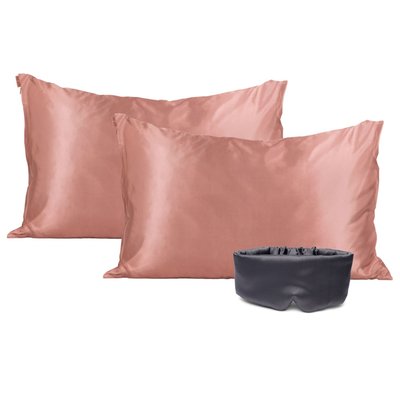 3-Piece Satin Bundle – Terracotta