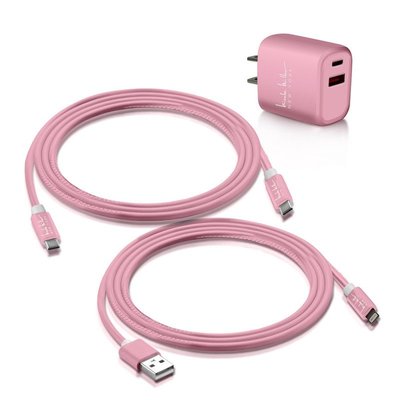 Universal Rapid Charging (3-Piece Bundle) - Soft Pink