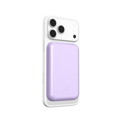 Leather Power Bank - Purple