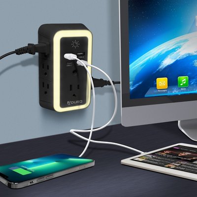 Surge Glow Multi Charging Station - Black